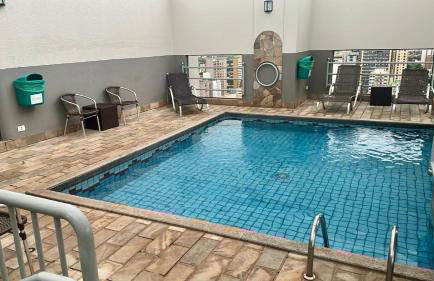 Apartamento inteiro 43 mts em Hotel Famoso de Rede em Todo Brasil - Foto 32