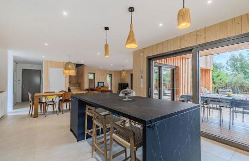 Villa 10 pers à Carreyre, piscine chauffée, clim - Foto 13