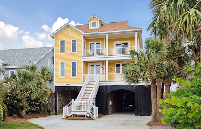 Oceanfront w Pool Panoramic Deck Views 5bdr Folly Ocean Breeze by Avantstay - Foto 66