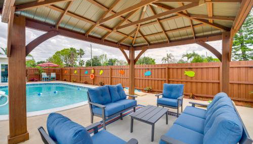Lanai, Grill & Outdoor Pool: Melbourne Duplex! - Foto 1