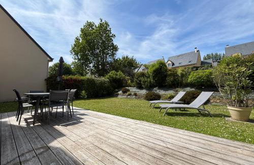 Jolie Colombe, maison 3 ch 2 sdb beau jardin terrasse aménagée à 15 mn à pied de la mer du centre Port en Bessin proche golf et d'Omaha Beach et Bayeux - Photo 6