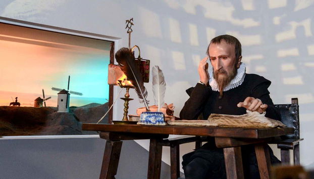 Museo de Cera de Madrid - Foto 2, Figura de Miguel de Cervantes, autor de El Quijote
