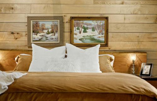 Impressive Log Cabin with Fireplace, Fire Pit and Hot-tub in Unionville, Indiana - Foto 21