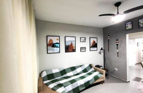 Casa Ubatubana I, em Praia do Sapê - Ar condicionado, garagem, cozinha completa e Wi-Fi - Foto 1