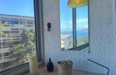 Studio Red Vidigal com Varanda, Vista Mar e Hidromassagem - Foto 44