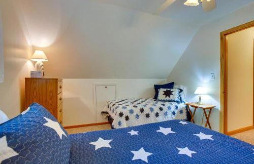 Sauna and Fireplaces! Lakefront Cadillac Retreat - Foto 21