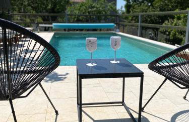 Wellness House Oliva with heated salt water Pool, Sauna & Jakuzzi - Foto 17