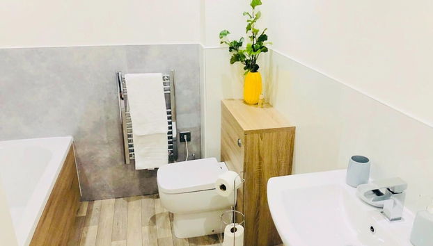 Peak District One King Bedroom Haven by Belvilla - Foto 4, Baño