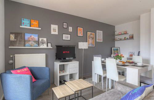 T3 lumineux pour 6 personnes proche métro Lyon - Foto 27