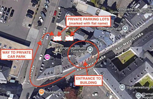 Karl Central Flats - Netflix - Parkplatz - Balkon - Foto 11