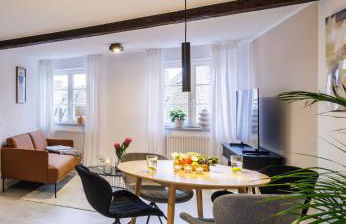 bayreuthome - Romantisches City Apartment mit Whirlpool und 2 Schlafzimmern - Foto 1