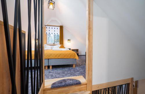 Domek RiverHut Małe Ciche - SkyWalk - blisko do szlaków TPN Wiktorówki, Rusinowa Polana , Gęsia Szyja , Brzeziny , Psia Trawka , Toporowa Cyrhla , Murowaniec , Hala Gąsienicowa - Foto 5