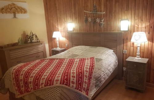 Appart 6 personnes esprit chalet vue sur montagne - Foto 4