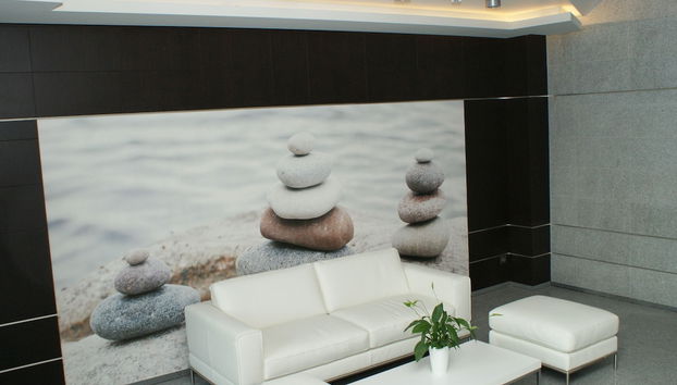 Zona de estar del vestíbulo