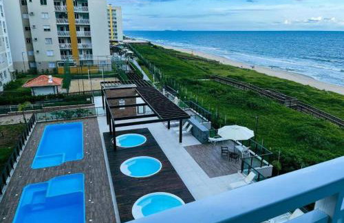 Apê pé na areia com vista mar e próximo ao Beto Carrero - Condomínio Vila Açoriana - Photo 28