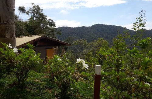 Chalé Pakere Montebello Lumiar - lareira, wi-fi, sauna, piscina - vista incrível - locação do chalé sem prestação de serviços - Foto 14