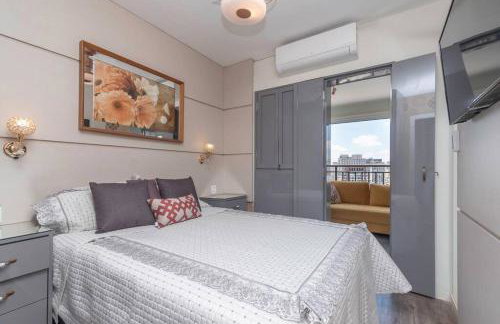 Flat surpreendente 5 pessoas em condomínio moderno 02 suites climatizados - Foto 35
