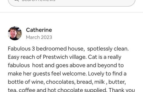 3 BR Property in Prestwich 15 mins from Manchester City Centre Garden Free parking Superfast WIFI Netflix - Foto 46