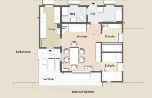 Holiday Home Ederseeblick in Bringhausen am Edersee by Interhome - Foto 13