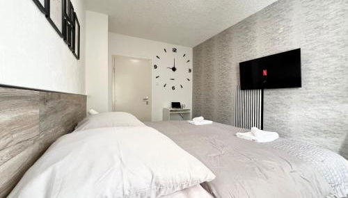 PrimeTime Suite für 4 mit Küche, WIFI und Parkplatz - Foto 4, towels, wardrobe, heating