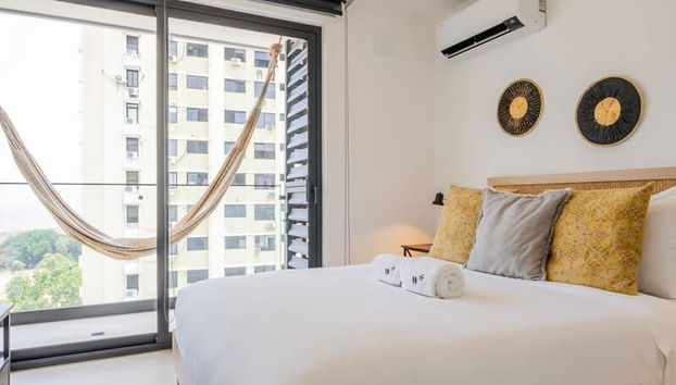 w Wonderful 1BR in San Francisco With Balcony - Foto 2, Habitación