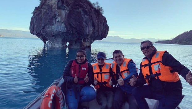 Disfrutando de la travesía