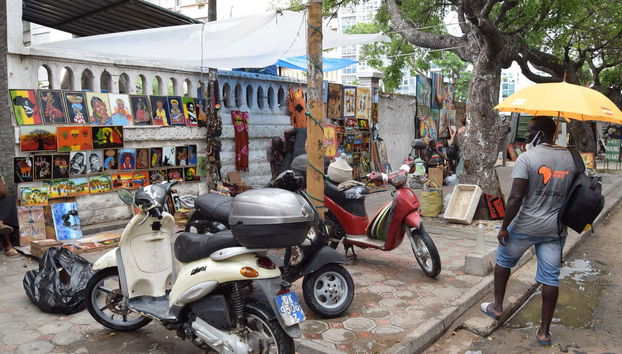 Paseando por los mercados de Dakar