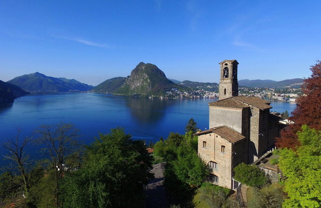 View and Art Panoramic Lake View Studio, Lugano - Foto 19