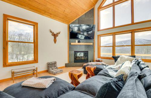 Stratton Mtn Ski Chalet with Giant Views in Winhall - Foto 1