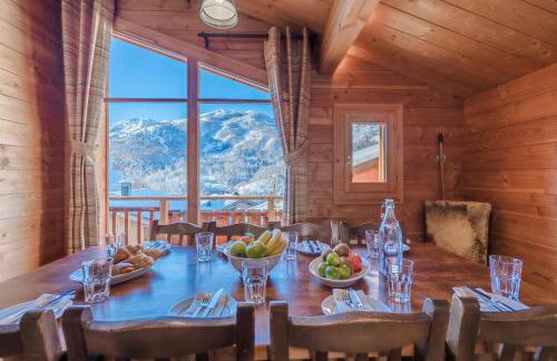 Cosy 4 bedroom chalet with hot tub (Chalet Velours) - Foto 1