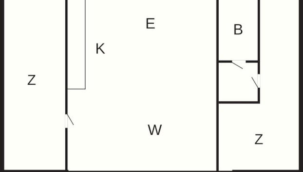 5 Person Holiday Home in Vejby - Foto 3, Plano