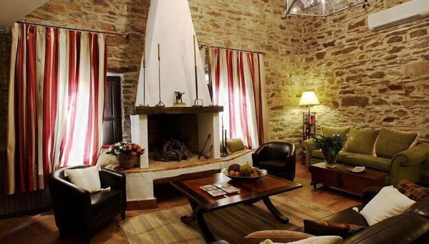 Coin salon dans le hall