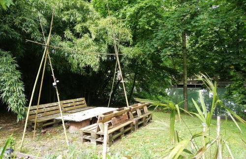 LE REPAIRE DU CLAIN gîte 4 étoiles pour 14 personnes avec piscine proche du Futuroscope - Foto 24