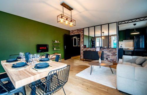 L'Industriel - Proche Hôpital - Parking - Balcon - Foto 13