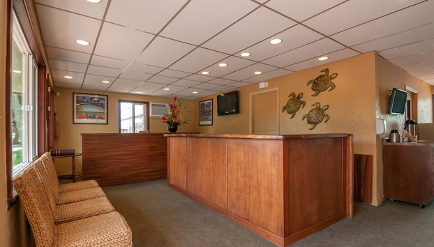 Coin salon dans le hall