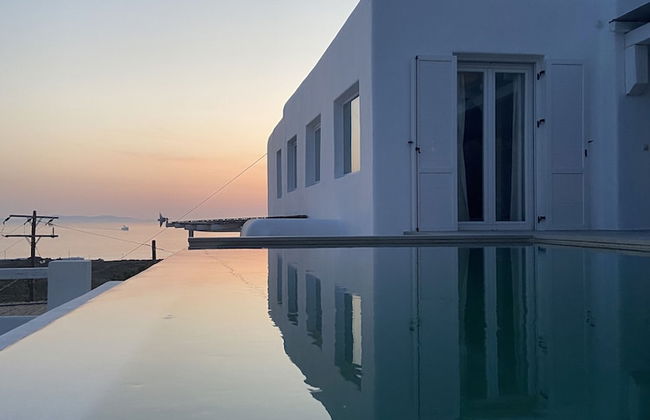 Mykonian Luxury Villa Azure w View Pool - Foto 31