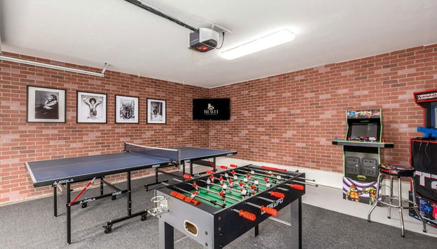 Modern-terranean Retreat 2 Masters Pool Spa Games - Foto 3, Habitación