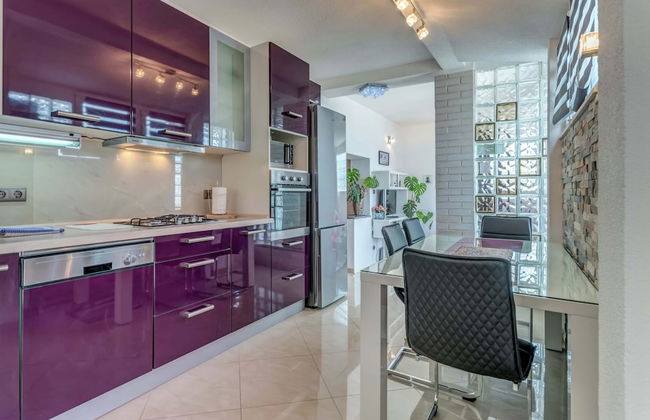 Modern Apartment in Arbanija with Hot Tub - Foto 10