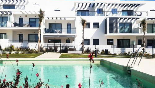 Atico con piscina, golf, vistas al mar - Photo 1, Garden