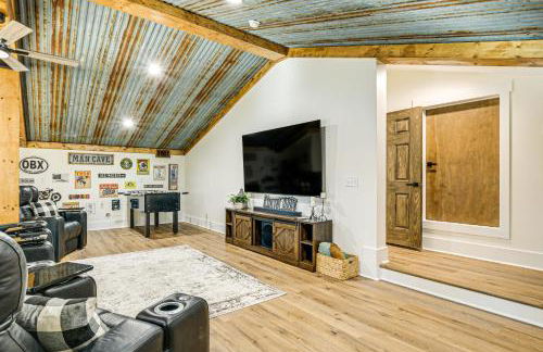 Family-Friendly Barndominium Near Greenville! - Foto 25