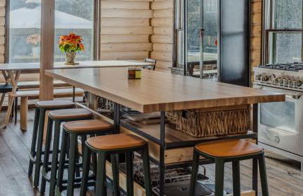 Log Cabin Fireplace Upper Valley - Wooded Chalet - Foto 9