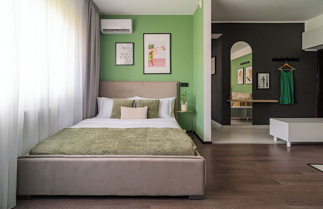 Cismigiu Park Studio - Fresh & Serene Flat with Light-Filled Interiors - Foto 6