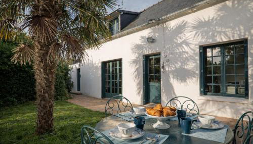 Maison bretonne au calme, vue imprenable sur la mer, grand jardin - Foto 1, Garden, Garden view
