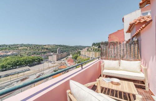 Lisbon Alcantara 1BR with Terrace & City View - Foto 17