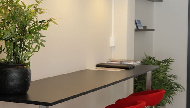 Sala de estar do lobby