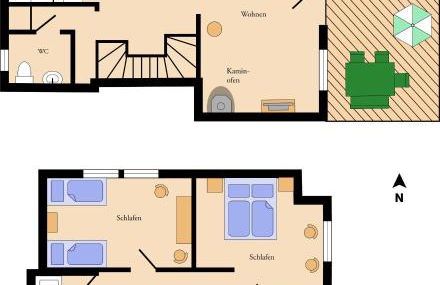 Doppelhaushälfte Kornblume - Foto 13