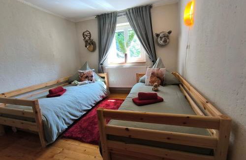 Natur und Wellness ''auf der Hardt'' -Jacuzzi- Sauna- Kinderausstattung- Alleinlage im Wald - Foto 22