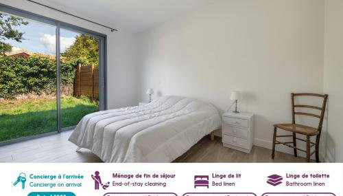 À 300m des plages, maison pour 9 adultes - Foto 5