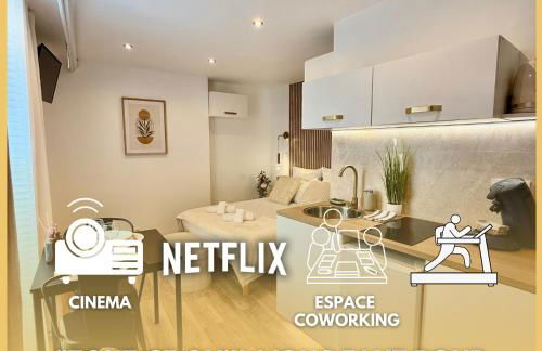 Studio 2 - Cinéma Sport Parking - DABNB - Foto 1