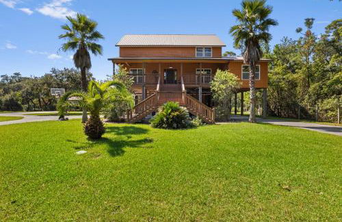 Pool Retreat Waterfront 6 Bedroom Boat Ramp Game Room Pass Christian Home - Foto 63